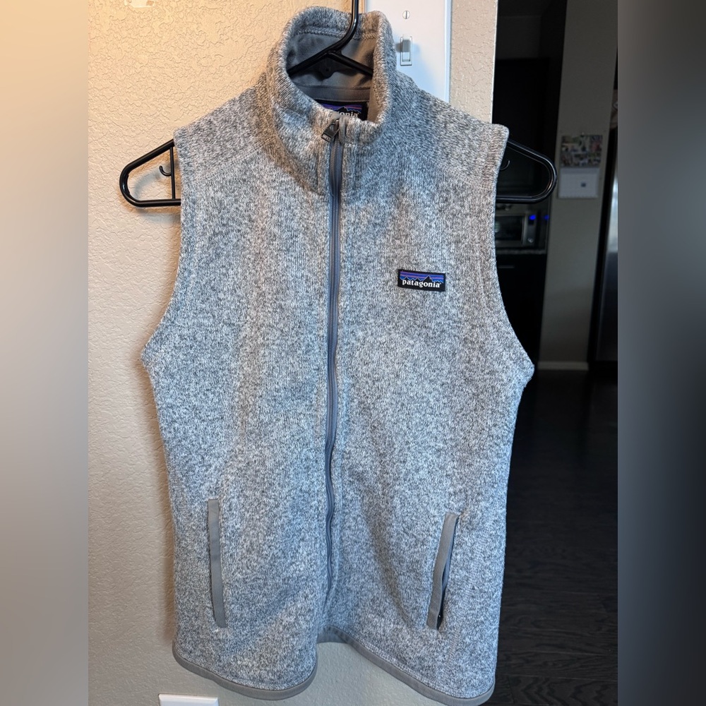 Patagonia Better Sweater Vest - Gray - Size Small